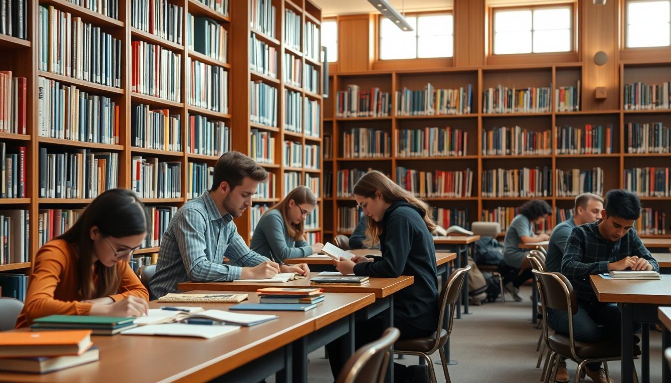 Digital learning platform with online study materials